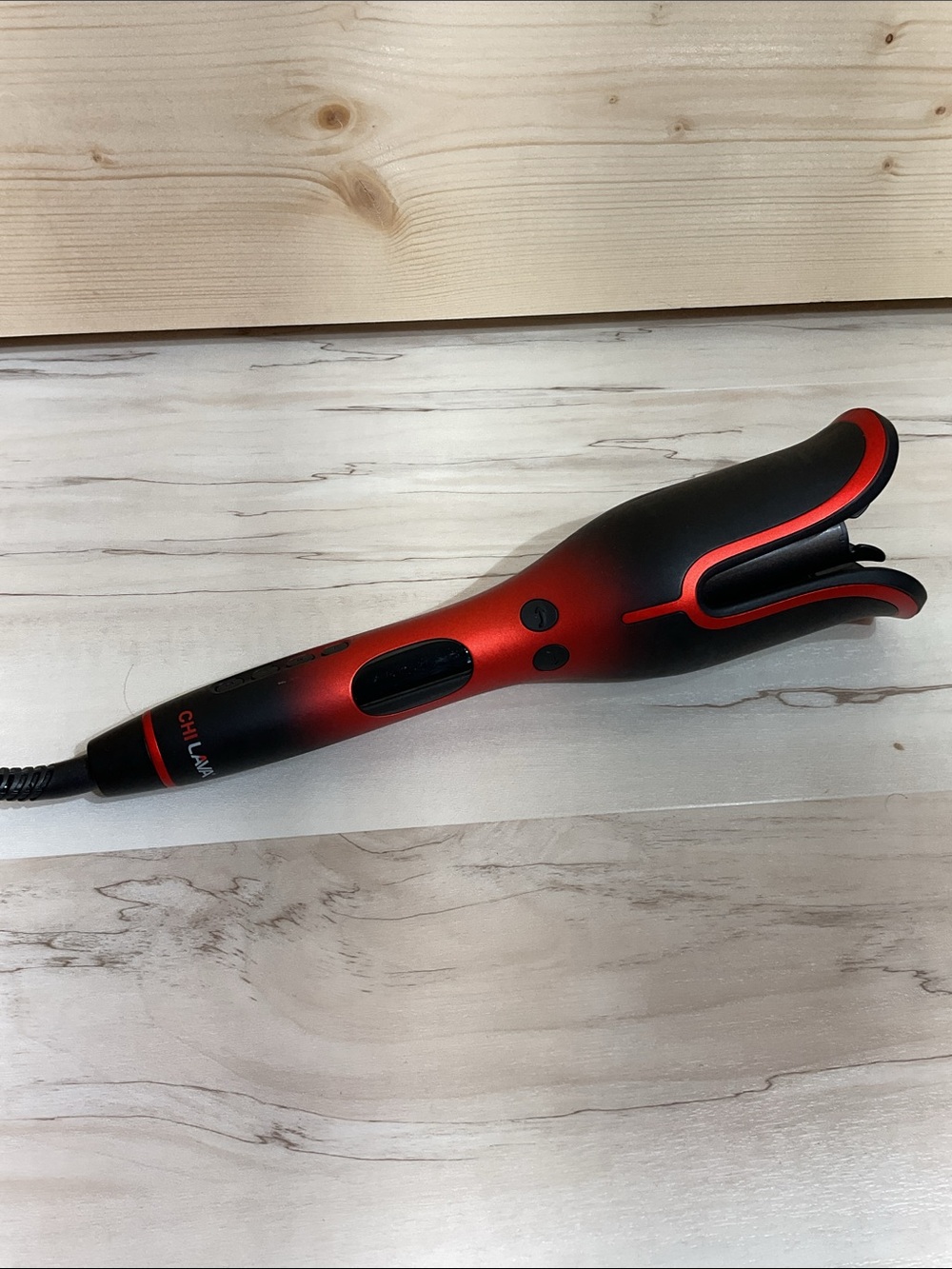 Chi Lava Corded Hair Styling Tool in Red and Black